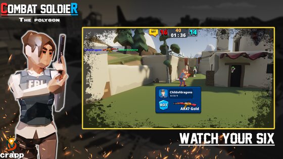 Combat Soldier – The Polygon 0.35. Скриншот 7