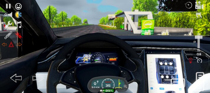 Electric Car Simulator 2.8. Скриншот 4