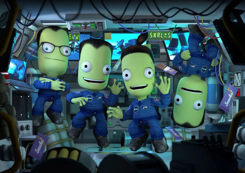 Отправляем зелёных человечков в космос: Kerbal Space Program 2 выйдет 24 февраля