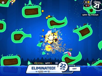 Rocket Bot Royale 1.9.24. Скриншот 9