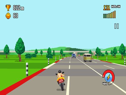 Retro Highway 1.1.30. Скриншот 8