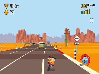 Retro Highway 1.1.30. Скриншот 9