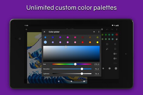 Pixel Brush 2.1.11. Скриншот 7