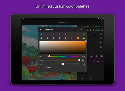 Pixel Brush 2.1.11. Скриншот 10