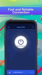 Super VPN 2.0.0. Скриншот 1