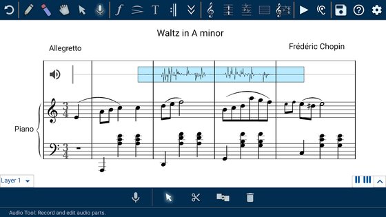 Music Writer 1.2.311. Скриншот 2