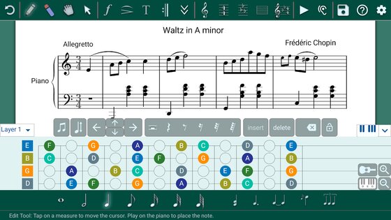 Music Writer 1.2.311. Скриншот 3