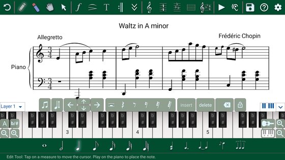 Music Writer 1.2.311. Скриншот 8