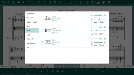 Music Writer 1.2.311. Скриншот 17