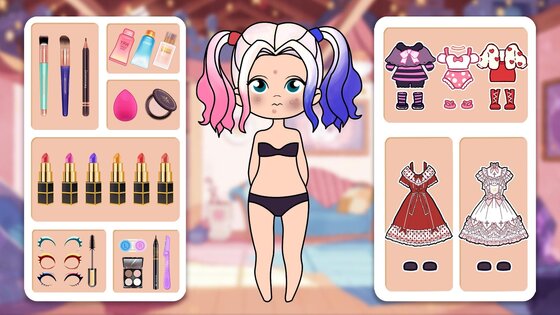 Doll Dress Up 2.801. Скриншот 1
