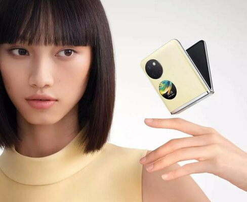 Складные смартфоны-раскладушки становятся дешёвыми: представлен Huawei Pocket S