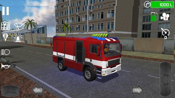 Fire Engine Simulator 1.4.10. Скриншот 5