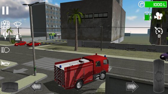 Fire Engine Simulator 1.4.10. Скриншот 13