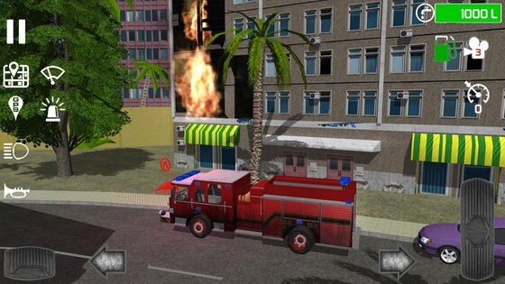 Fire Engine Simulator 1.4.10. Скриншот 17