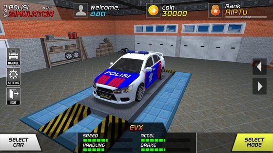 AAG Polisi Simulator 1.29. Скриншот 1