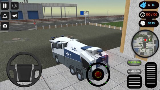 Police Riot Truck Simulator 3.0. Скриншот 2