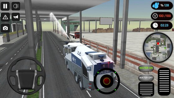 Police Riot Truck Simulator 3.0. Скриншот 4