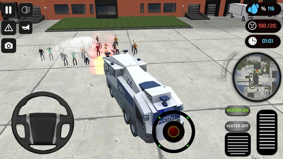 Police Riot Truck Simulator 3.0. Скриншот 5