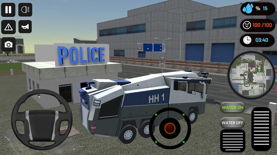 Police Riot Truck Simulator 3.0. Скриншот 6