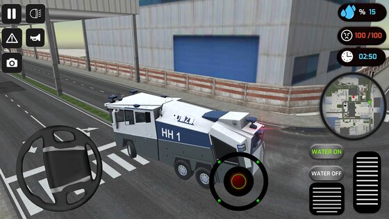 Police Riot Truck Simulator 3.0. Скриншот 8