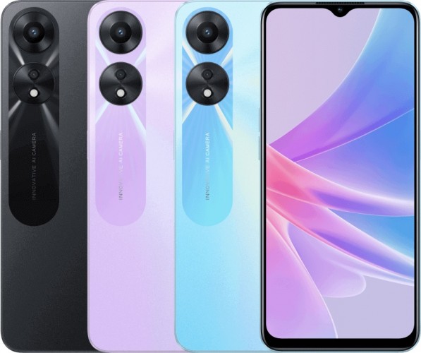 Представлен OPPO A58 — тонкий и лёгкий с большим 90-Гц экраном и хорошей камерой