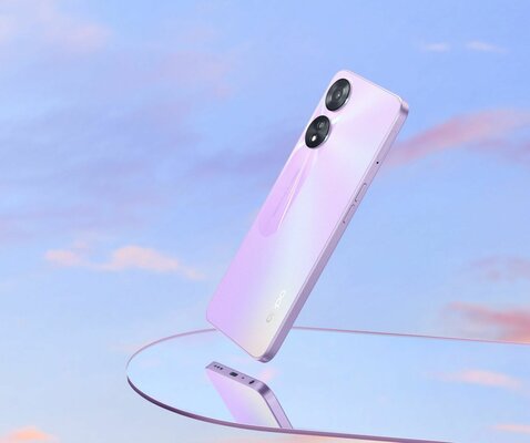 Представлен OPPO A58 — тонкий и лёгкий с большим 90-Гц экраном и хорошей камерой