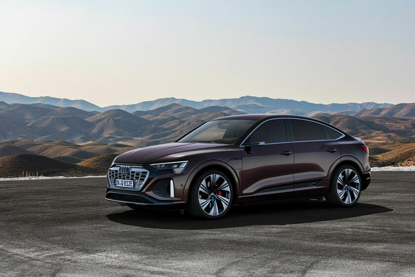 Audi представила совершенно новый Q8 e-tron: с дерзким кузовом и салоном из переработанных материалов