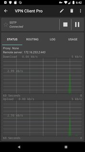 VPN Client Pro 1.02.14. Скриншот 2