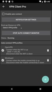 VPN Client Pro 1.02.14. Скриншот 4
