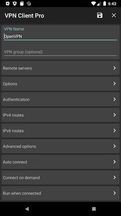 VPN Client Pro 1.02.14. Скриншот 5