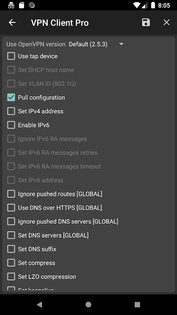 VPN Client Pro 1.02.14. Скриншот 6