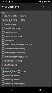 VPN Client Pro 1.02.14. Скриншот 7