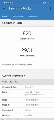 Обзор HONOR 70: сервисы Google, мощный процессор и надёжная начинка — Производительность. 12
