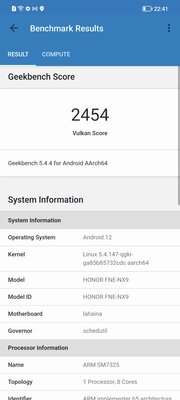 Обзор HONOR 70: сервисы Google, мощный процессор и надёжная начинка — Производительность. 13
