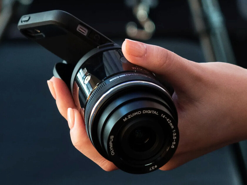 Что, если в смартфонах будут объективы из фотоаппаратов. Такое уже пробовали