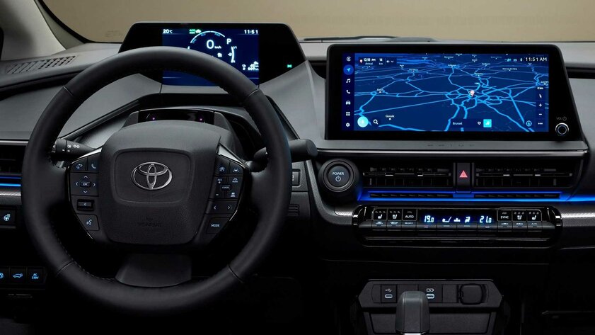 Toyota представила Prius 5-го поколения: с очень стильным кузовом, необычными фарами и гибридной силовой установкой