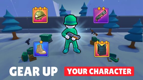 Stickmans Wars 4.8.13. Скриншот 3