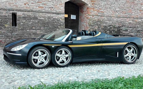 Шестиколёсниками бывают даже легковые автомобили! Отыскал 10 необычных моделей