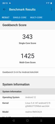 Обзор Realme C33: отличный смартфон для пожилых родственников — Программное обеспечение и железо. 11