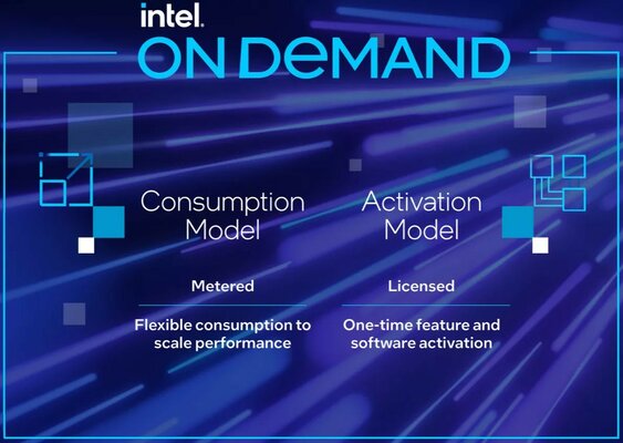 Intel внедряет подписку на процессоры, открывающую дополнительные функции