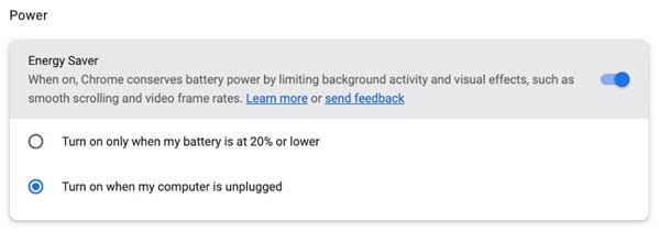 Chrome 108 научился снижать потребление ОЗУ и процессора. Появился специальный режим
