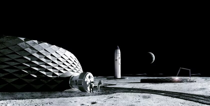 NASA выделила 57 миллионов на проект строительства зданий на Луне