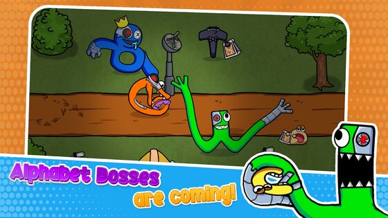Rainbow But It's Alphabet War 1.1.9. Скриншот 3