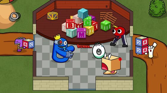 Rainbow But It's Alphabet War 1.1.9. Скриншот 5