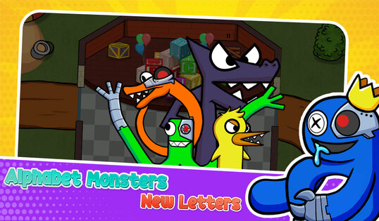 Rainbow But It's Alphabet War 1.1.9. Скриншот 9