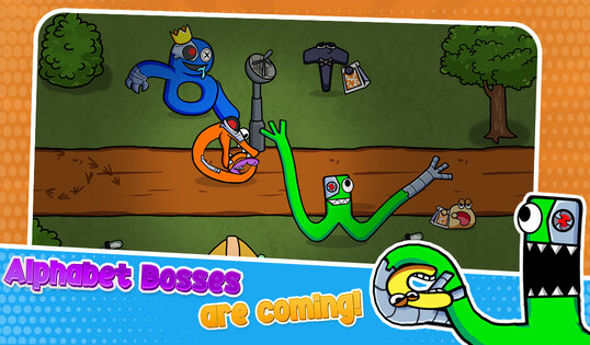 Rainbow But It's Alphabet War 1.1.9. Скриншот 11