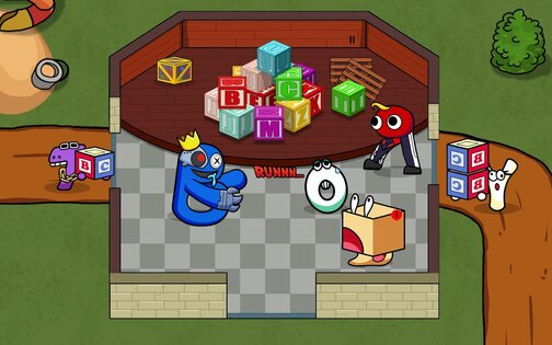 Rainbow But It's Alphabet War 1.1.9. Скриншот 21