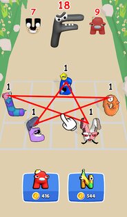 Alphabet Merge: Monster Lore 1.8. Скриншот 2