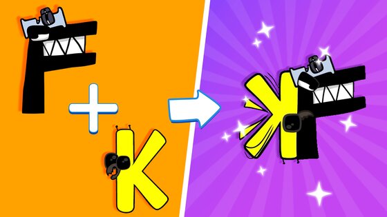 Merge Alphabet: Monster Fusion 1.0.0.25. Скриншот 24