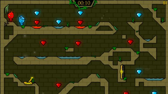 Fireboy & Watergirl: Forest 2.0.0. Скриншот 3